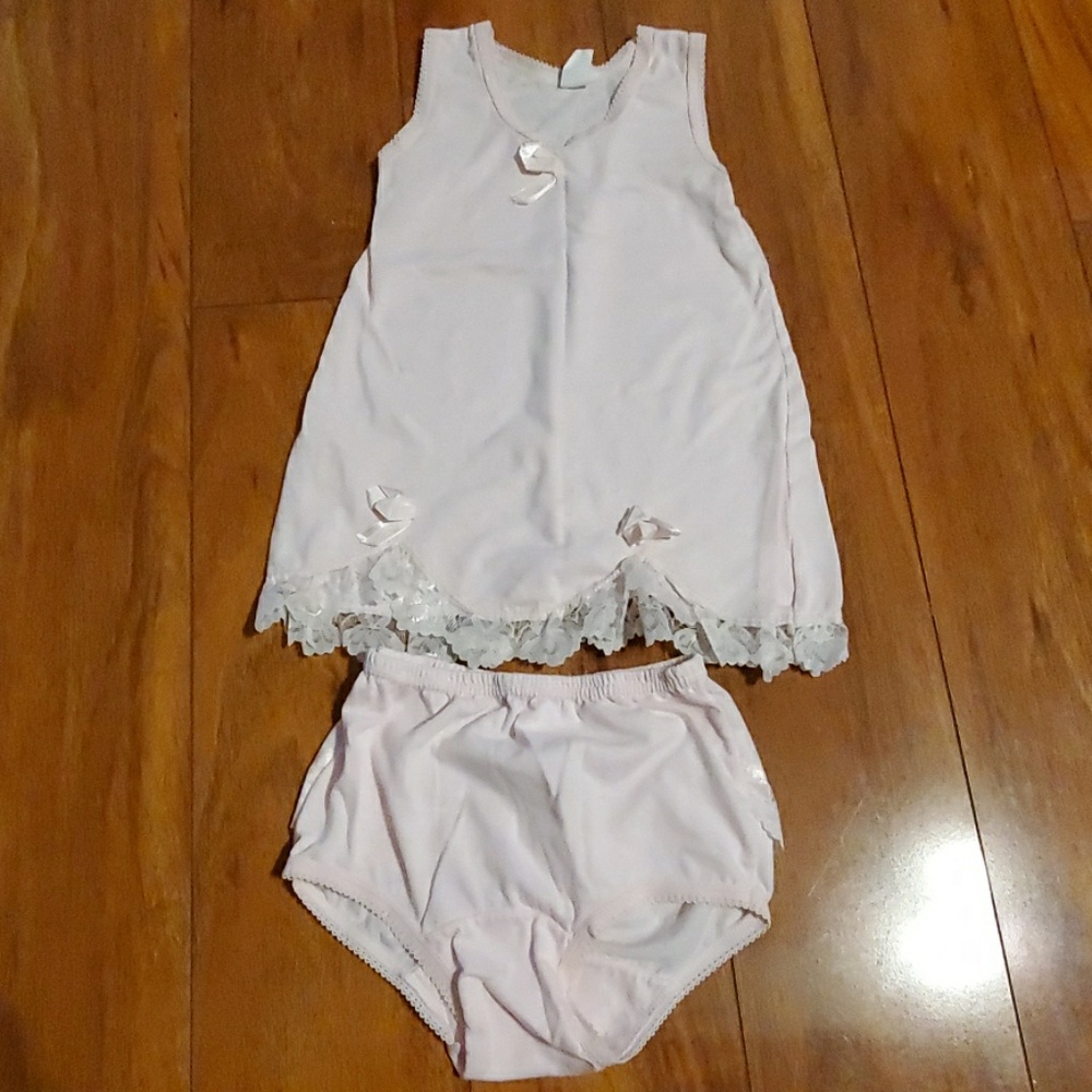 Girl Light Pink Sleepwear Sz 4T